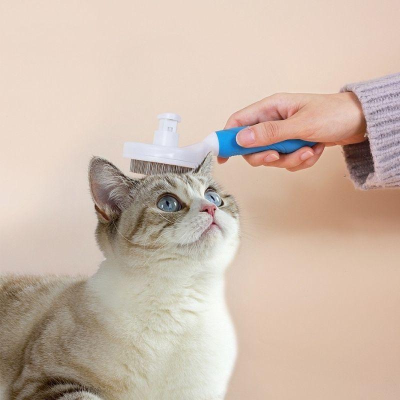 Escova Removedora Pelos dos Pets Cães e Gatos